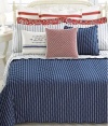 Lauren Ralph Lauren MARTINE Blue & Cream QUILT FULL/QUEEN