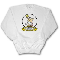 Funny Worlds Greatest Project Manager Occupation Job Cartoon - Youth SweatShirt Small(6-8)