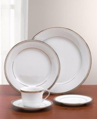 Charter Club Grand Buffet Platinum 5 Piece Place Setting, Fine China Dinnerware