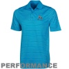 Miami Marlins Polo : Antigua Miami Marlins Elevate Performance Polo - Aqua