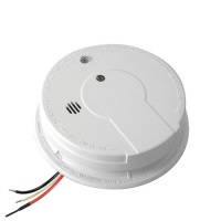 Kidde i12040 120V AC Wire-In Smoke Alarm with Battery Backup and Smart Hush