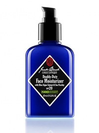 Men's Health Magazine Award Winner. A lightweight daily moisturizer that acts as a broad-spectrum sunscreen and an advanced facial treatment in one-easy product. The emollient formula provides lasting hydration without oiliness or heaviness. An advanced moisturizing complex locks-in moisture and helps form a protective barrier to retain moisture. Blue Algae Extract, advanced natural ingredients, vitamins and minerals help visibly improve skin's overall appearance. UVA/UVB protection. SPF 20.