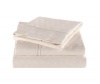 Natori Crest Companions 300-Thread-Count Bamboo-Derived Rayon and Cotton Jacquard King Fitted Sheet