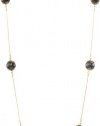 GURHAN Lace 24K Gold with silver stations Necklace