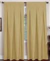 Elrene Home Imperial 26x95 Gold Back Tab Window Panel