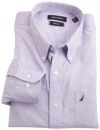 Nautica Men's Solid Button Down Shirt