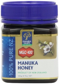 Active MGO 400+ (Old 20+) Manuka Honey 100% Pure by Manuka Health New Zealand Ltd. - 8.75 oz/250g jar