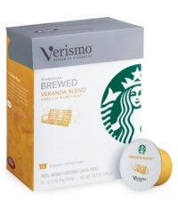 Ease into your mornings with this mellow & soft blend from your café go-to, Starbucks. Blended from a unique mix of Latin American beans, each cup blossoms with delicate touches of soft cocoa and hints of lightly toasted nuts. Full of flavor and rich sweetness, this brew is bold without being overpowering.