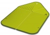 Joseph Joseph Rinse and chop Chopping Board and Colander, Green