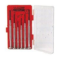 Stanley 66-039 6-Piece Jewelers Precision Screwdriver Set