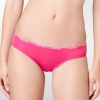 Calvin Klein Women's Ck One Microfiber Hipkini, Fushia Kiss, Medium