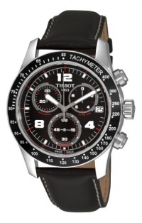 Tissot Men's T0394171605700 V8 Black Chronograph Dial Watch