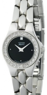 Citizen Women's EK4900-50E Crystal Accented Stainless Steel Watch