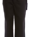 Not Your Daughter's Jeans Black Cotton Stretch 'Carmen' Cuffed Crop Pant 2P