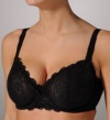 Simone Perele Celeste Full Cup Demi Underwire Bra, 32G, Black