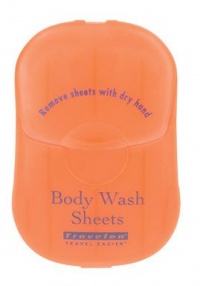 Travelon Body Wash Toiletry Sheets, 50-Count