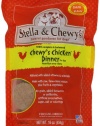 Stella & Chewy's Freeze Dried Dog Food for Adult Dogs, Chicken Patties, 16 Ounce Bag