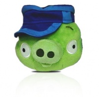 Angry Birds Plush 6-Inch Pig with Postman Hat