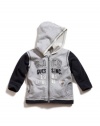 GUESS Moto Vest Jacket, GREY HEATHER (18M)