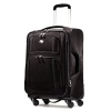 American Tourister Luggage Ilite Supreme 21 Inch Spinner Suitcase, Black, 21 Inch