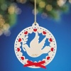 Lenox 2010 Christmas Wrappings Dove Ornament