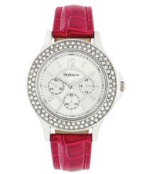 Bold color takes the front seat with this high-octane watch from Style&co.