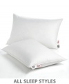 Turn your bedroom into a five-star suite with the Five Star AllerRest® pillows from Pacific Coast® Feather. Made with specially woven AllerRest Fabric® combined with Pacific Coast®'s Hyperclean® down to keep allergies, bed bugs and dust mites away. This pillow has a 30 Night Comfort Guarantee, as well as a 10-year limited warranty.