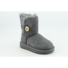 UGG Australia Infants' Bailey Button Toddler Suede Boots,Grey,6 Child US