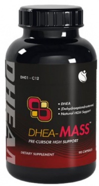 DHEA-Mass DHEA 100mg 90 Capsules 1 Bottle