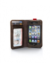 Twelve South BookBook for iPhone 4/4S, Vintage Brown