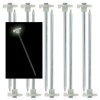 10pc Glow-in-the-Dark Tent Stakes - 10 Steel Peg