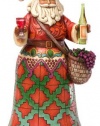 Enesco Jim Shore Heartwood Creek Vineyard Santa Figurine, 9-3/4-Inch