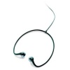 Nike SHJ020 Lightweight Neckband Headphone - Black