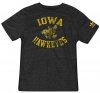 Iowa Hawkeyes Black Gym Class Adidas Originals Tri-Blend Vintage Tee