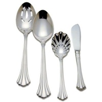 Reed & Barton 1800 18/10 Stainless Steel 4-Piece Flatware Hostess Set