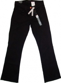 J Brand GIGI Jeans Low Rise Cropped Flare black 23;