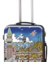 Heys USA Luggage Fazzino Carnevale Veneziana 26 Inch Hardside Spinner, Venezia, 26 Inch