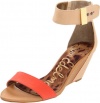 Sam Edelman Women's Sophie,Persimmon/Natural,8.5 M US