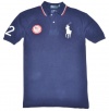 Ralph Lauren Men Custom Fit US Olympic Team London 2012 Big Pony Logo Polo T-shirt