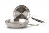 All-Clad Brushed Stainless D5 7.5-Inch and 9-Inch French Skillet Set