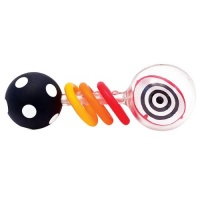 Sassy Spin Shine Rattle Developmental Toy