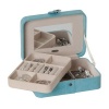 Giana Jewelry Box with Lift Out Tray Color: Aqua