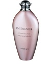 Sparkling Shower Gel transforms into a light, airy mousse with water, leaving skin comfortable and lightly scented with the fruity floral notes of Insolence. 6.8 oz. 