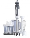 DeLonghi DHB723 380-Watt Tri-Blade Variable Speed Handblender