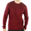 ExOfficio Men's Venture Wool Crew Neck Shirt,Wine,Small