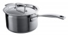 Le Creuset Tri-Ply Stainless Steel 4-Quart Covered Saucepan