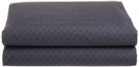 Calvin Klein Home Diamond Stipple Queen Fitted Sheet, Nightingale