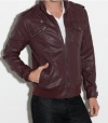 G by GUESS Vladimir Faux-Leather Jacket