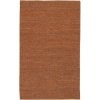 Orange Surya Continental 2'x3' Natural Fiber Rectangle Area Rug from RugPal.com