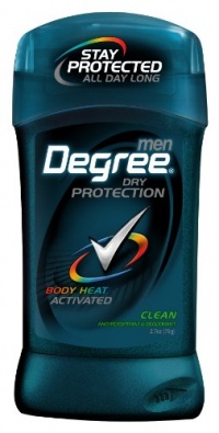 Degree Men's Body Responsive Antiperspirant & Deodorant, Invisible Stick, Clean, 2.70-Ounce, (Pack of 6)